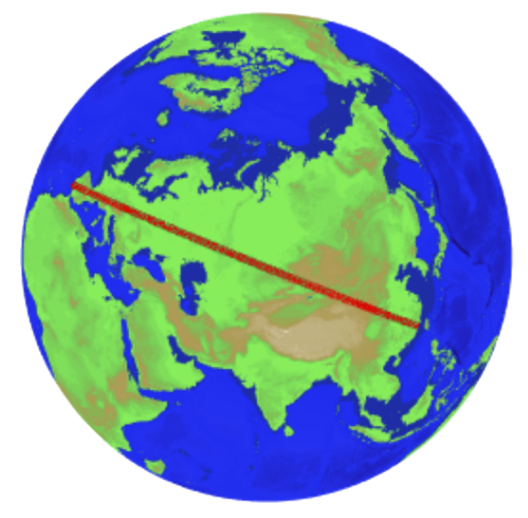 Учёные рассчитали самый длинный в мире прямой сухопутный маршрут: 11 241 км - 4